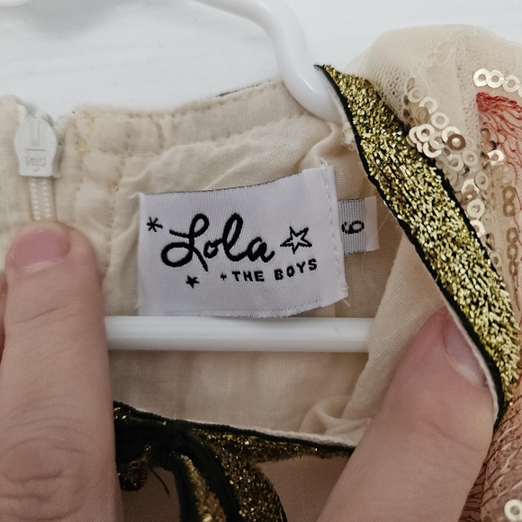 Lola + The Boys Sequin Starry Night Dress - Picture 3 of 3